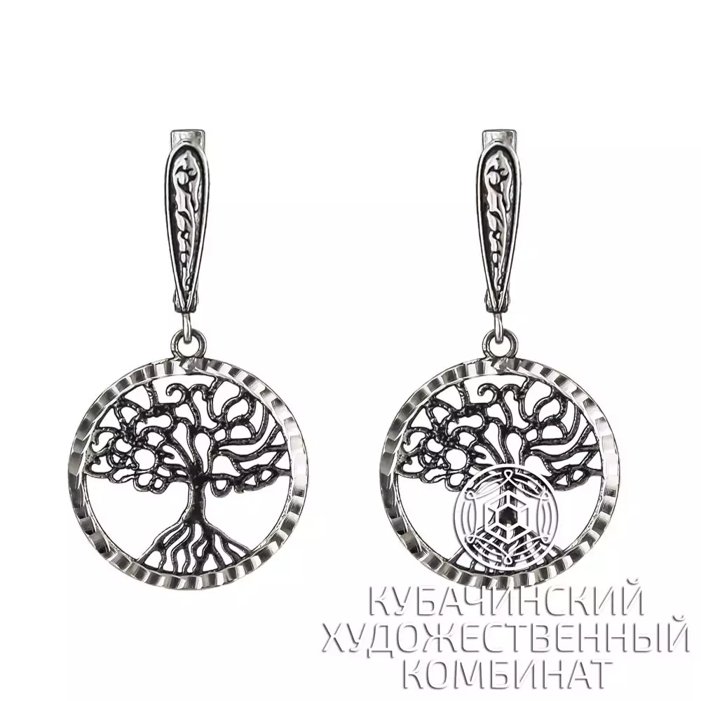 Серьги "Дерево"