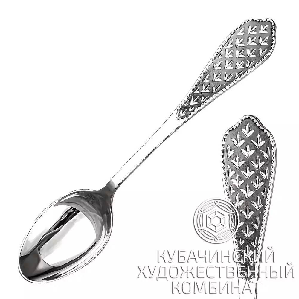Ложка чайная из серебра 925 пробы