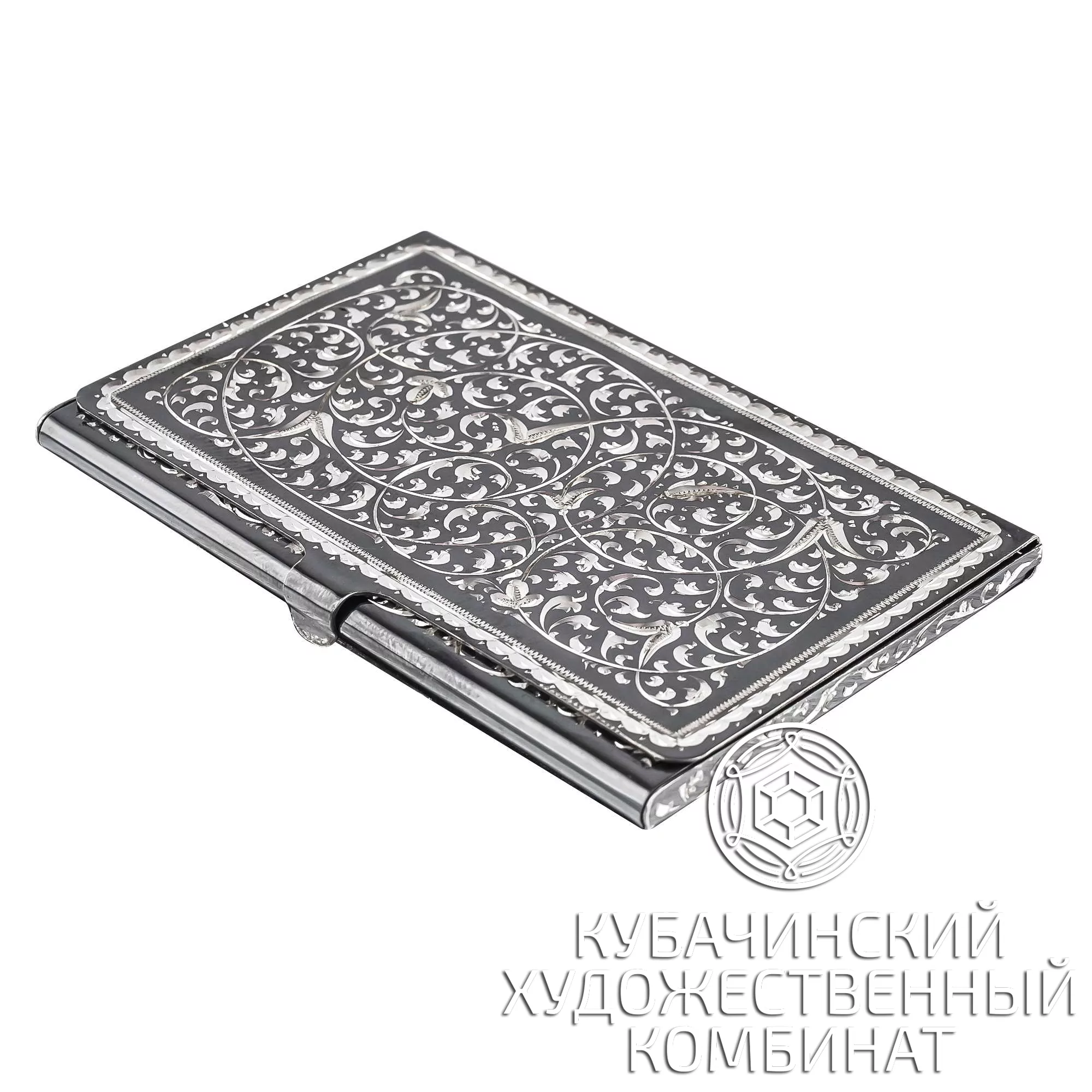 Визитница из серебра 925 пробы