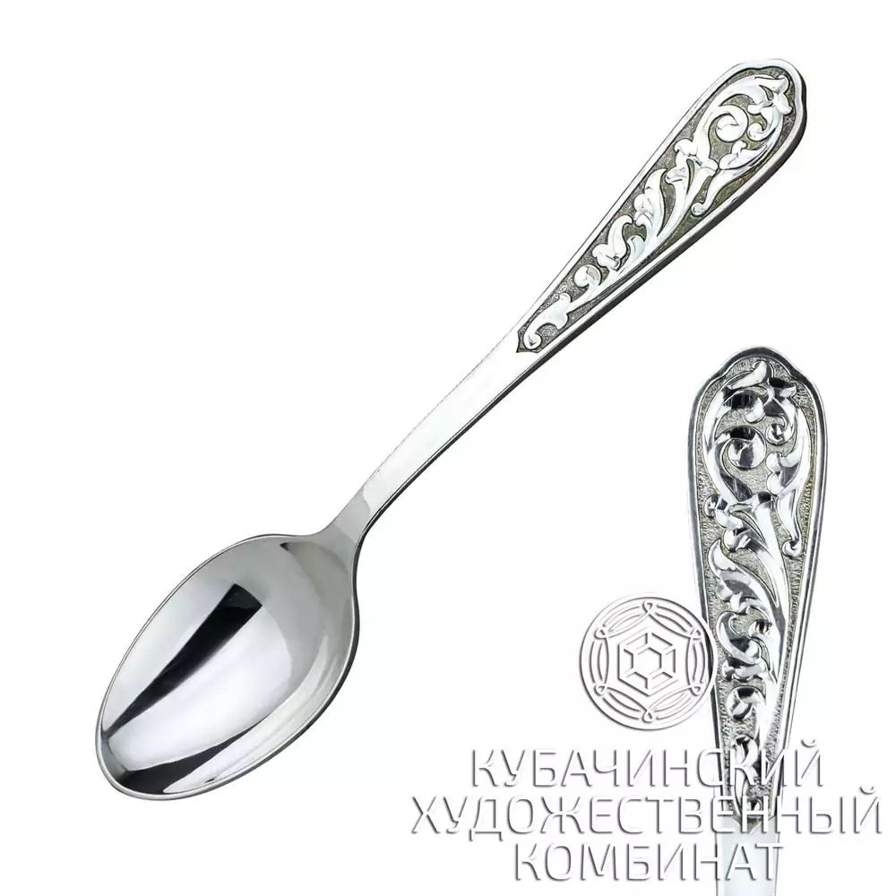 Ложка кофейная из серебра