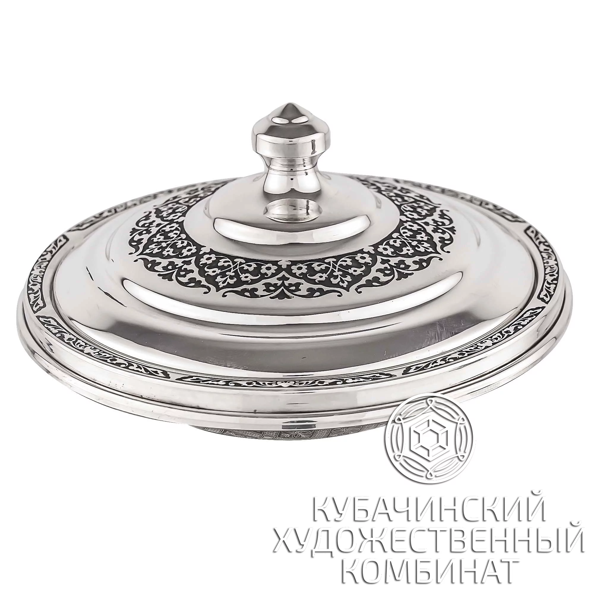Пепельница серебряная