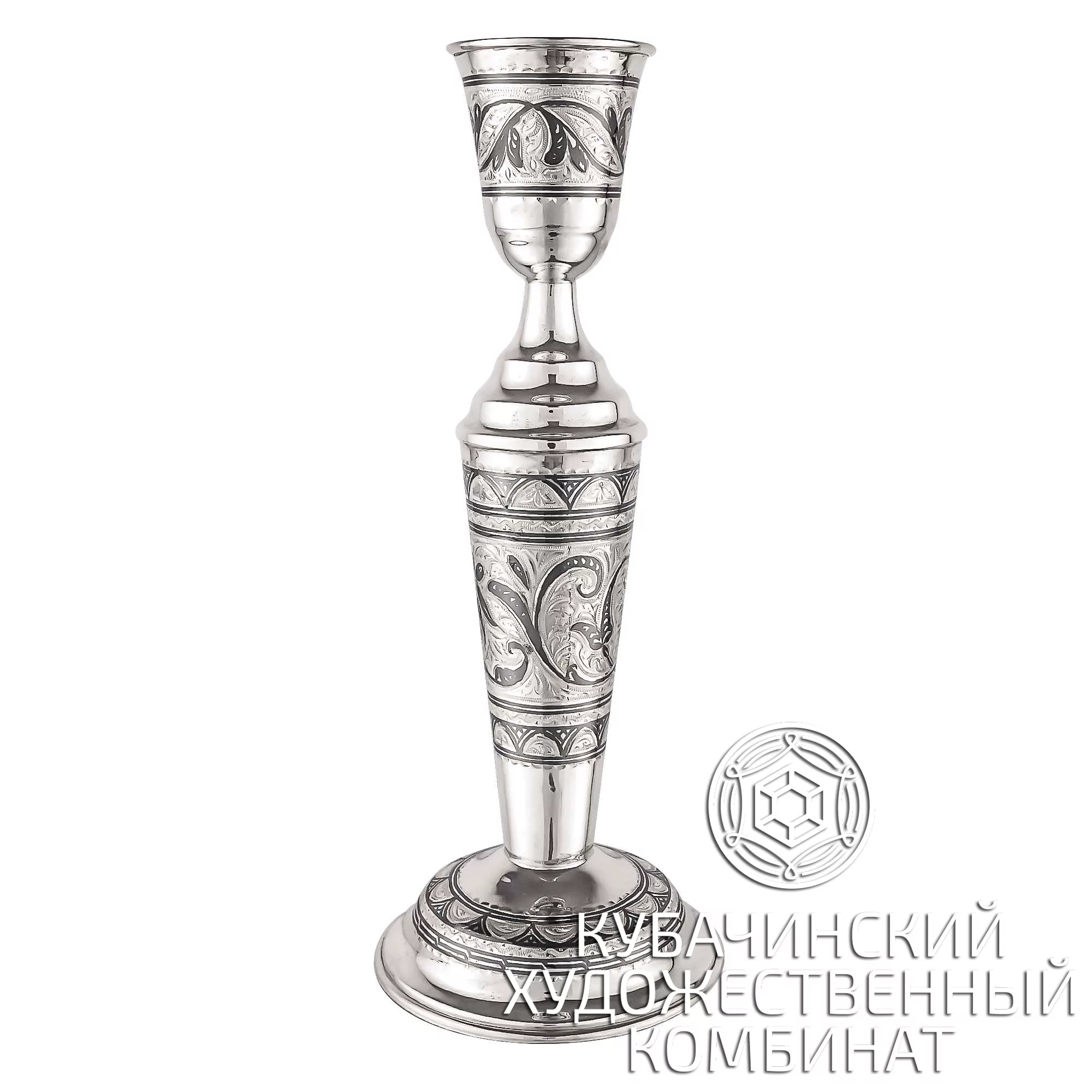 Подсвечник из серебра