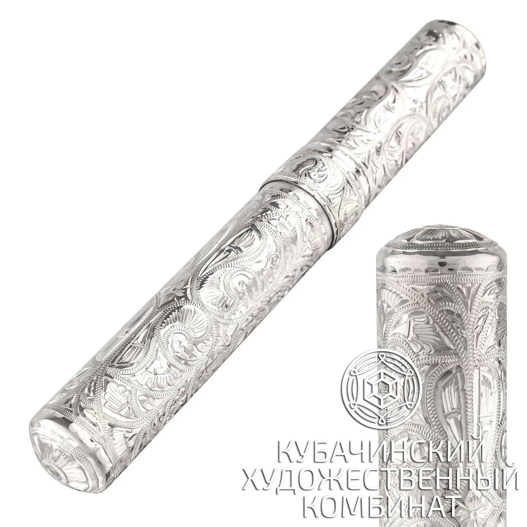 Сигарница из серебра
