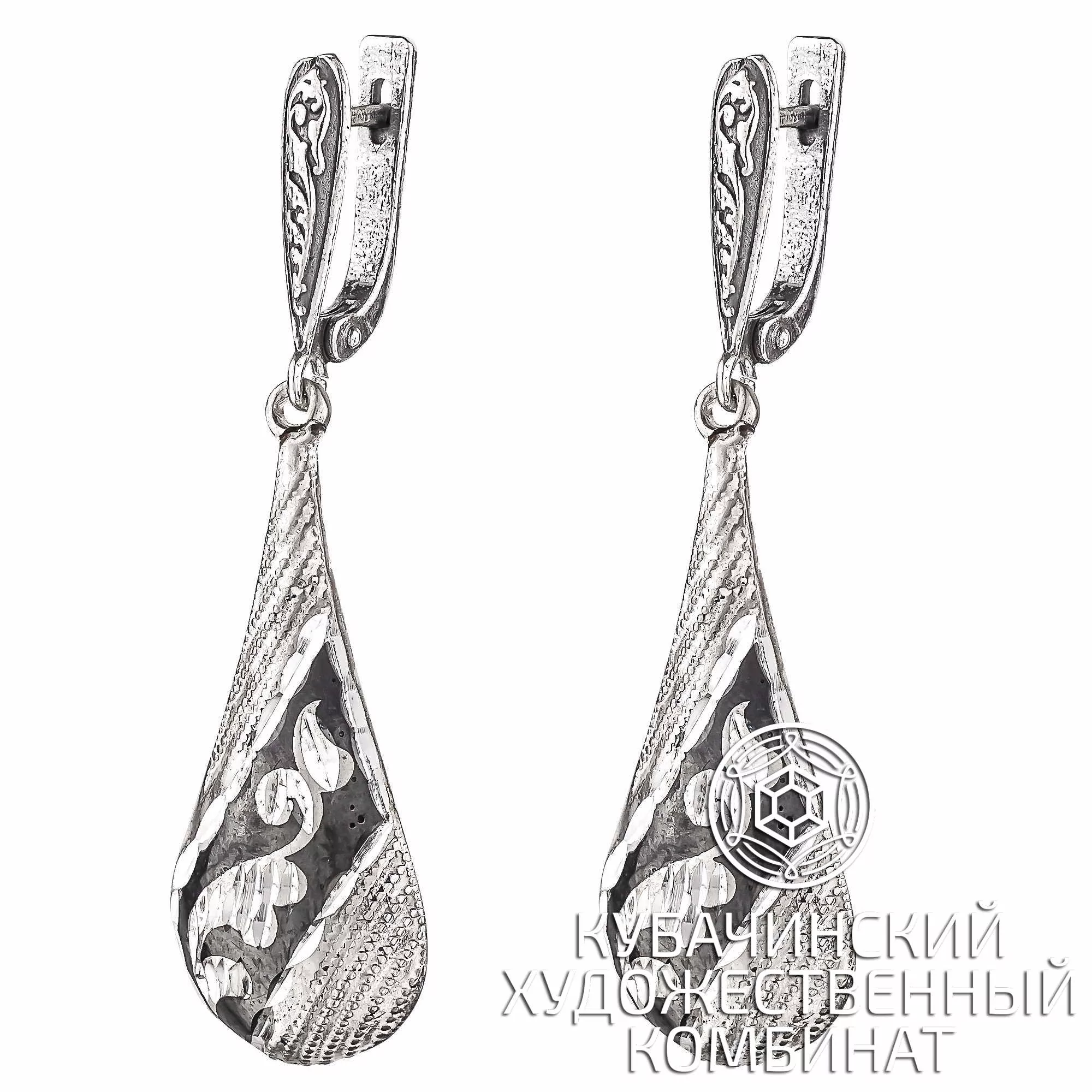 Серьги из серебра 925 пробы