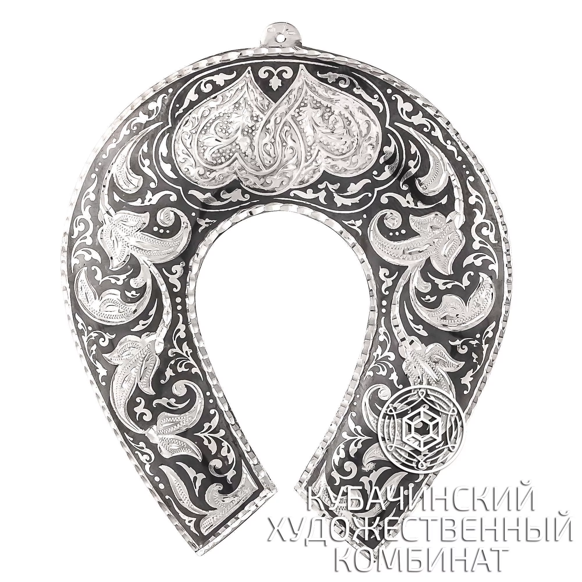 Подкова из серебра