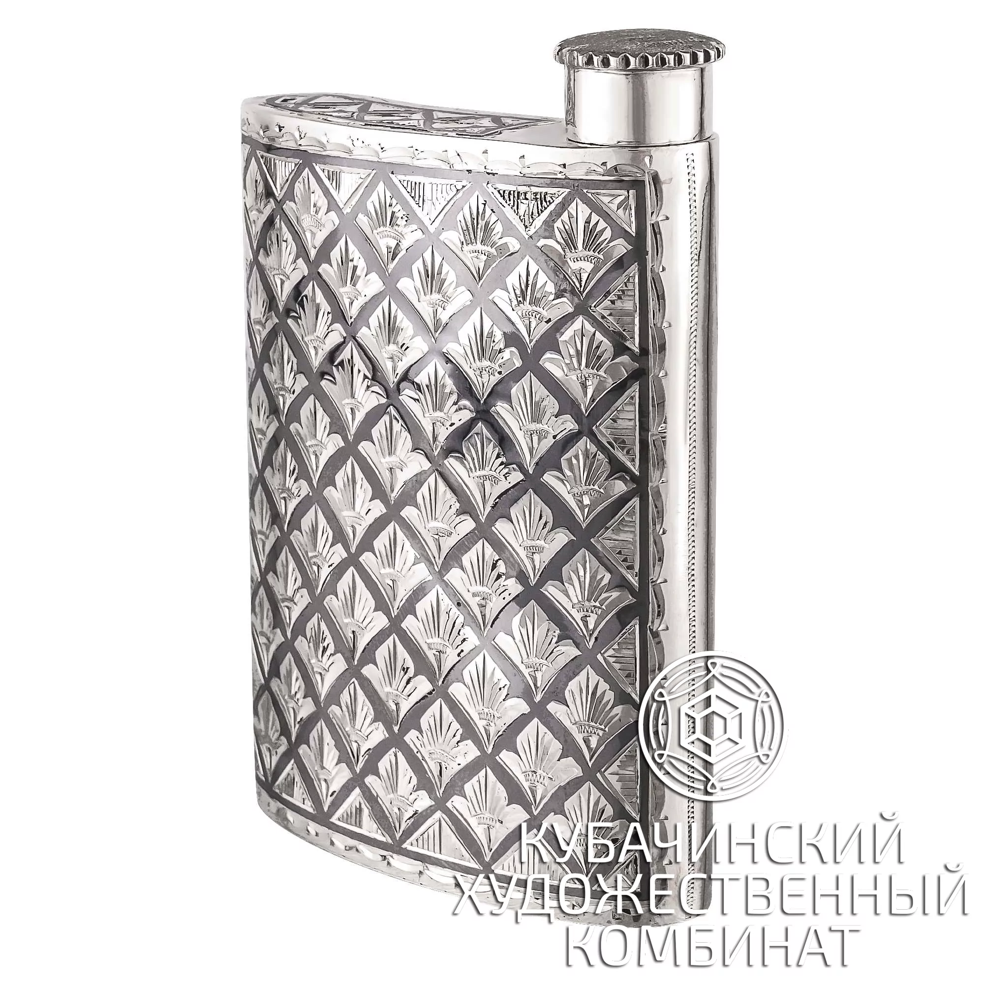 Фляга из серебра на 110 мл