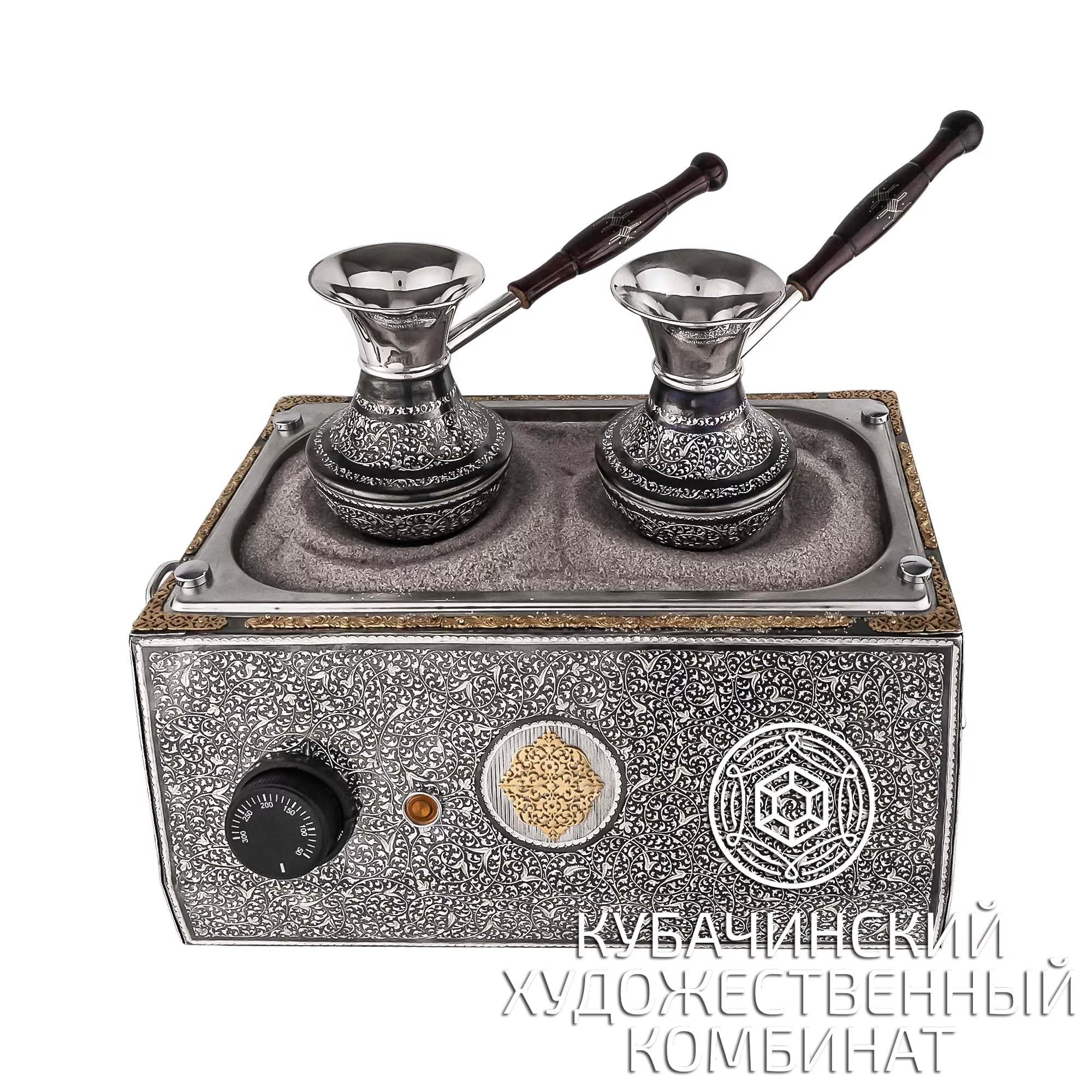 Кофейный набор из серебра на 380 мл