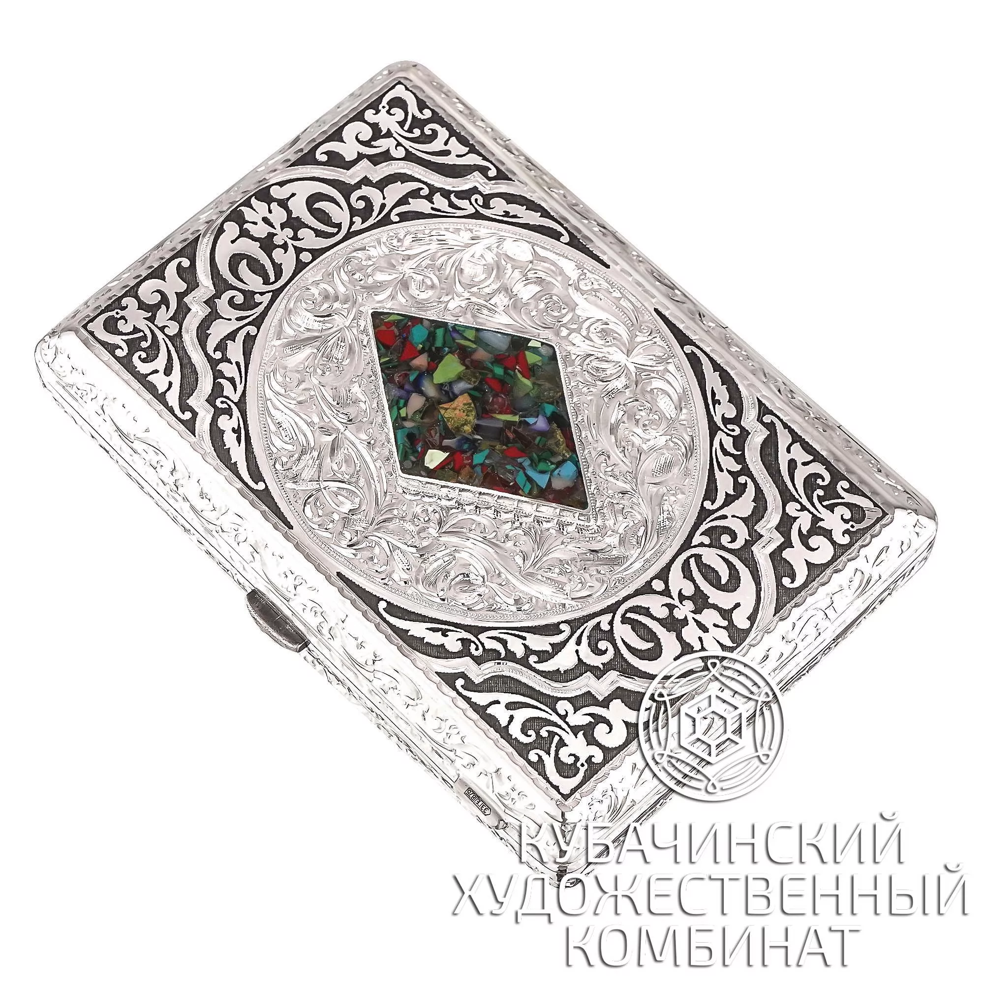 Пепельница серебряная 