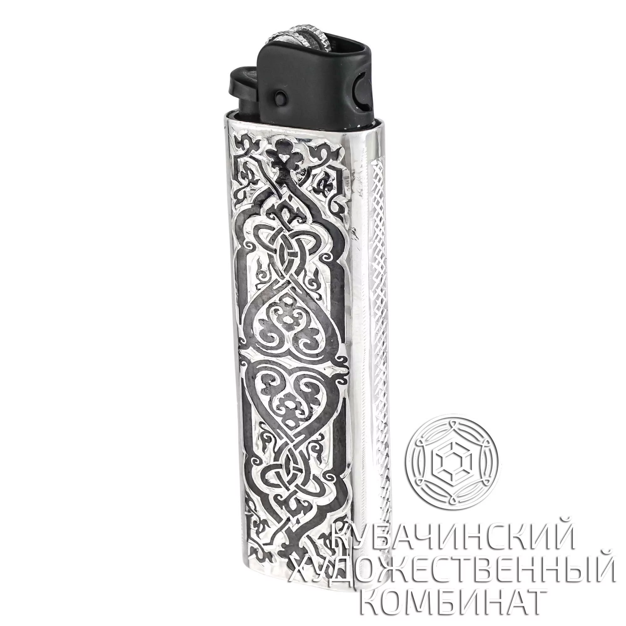 Зажигалка из серебра