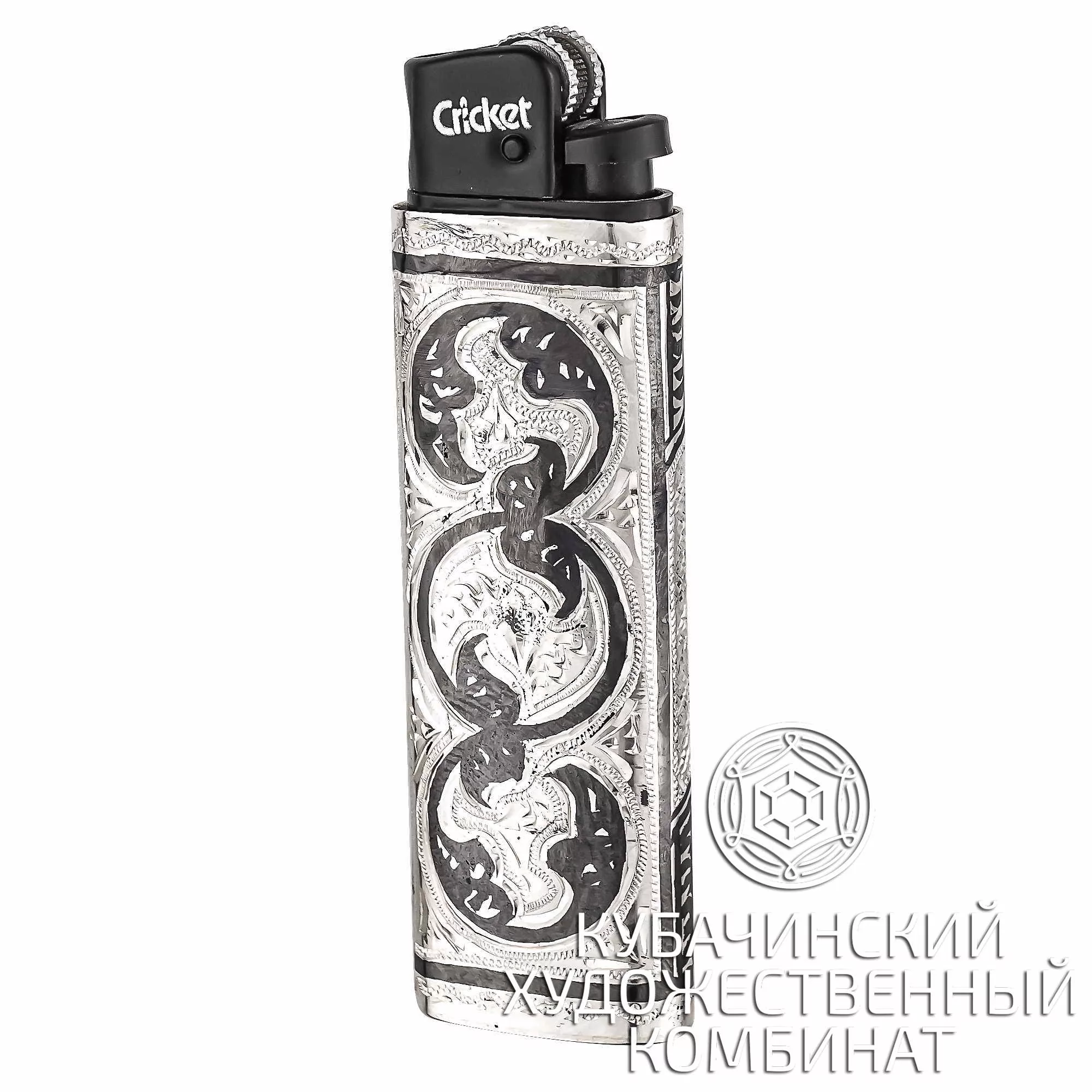 Зажигалка из серебра