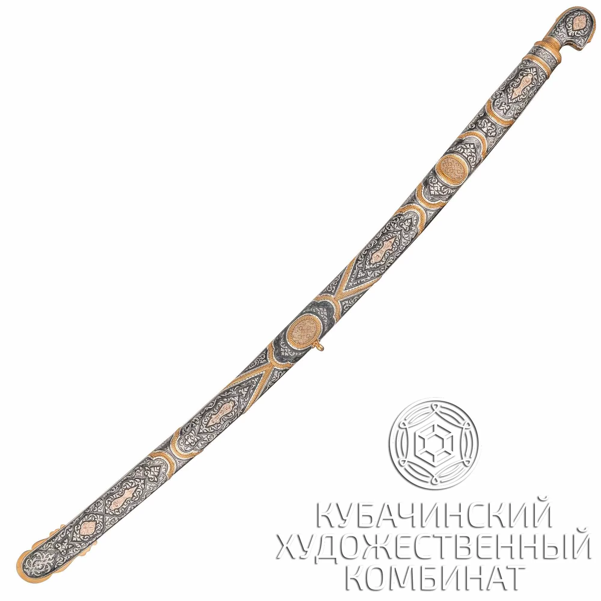 Сабля из серебра