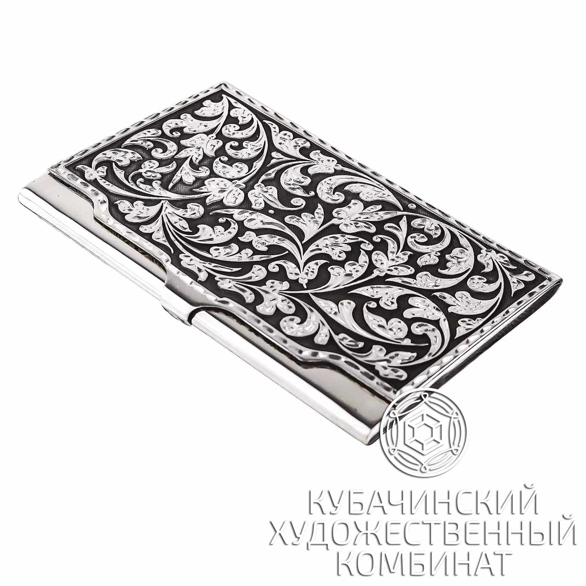 Картхолдер серебряный