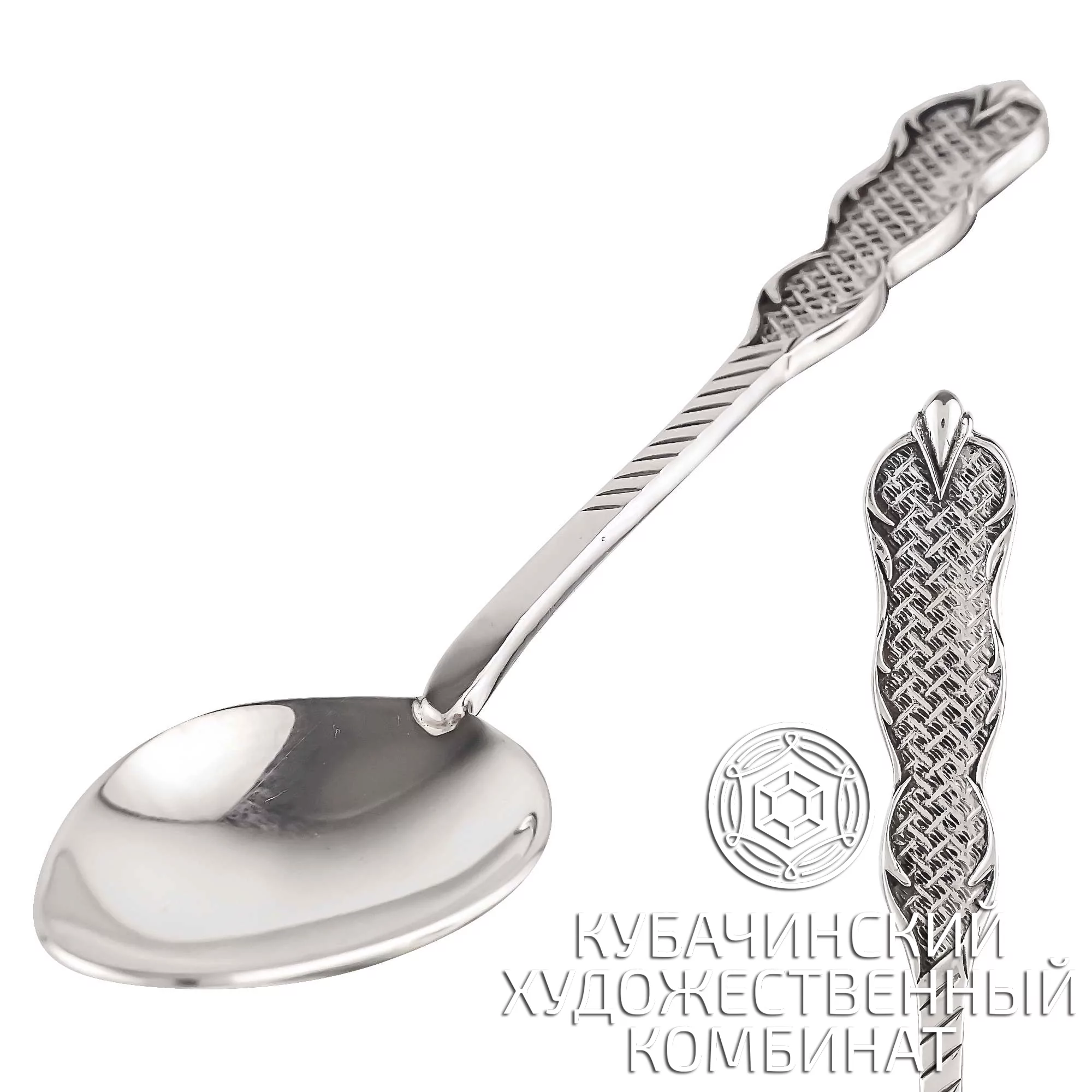 Ложка чайная из серебра 925 пробы