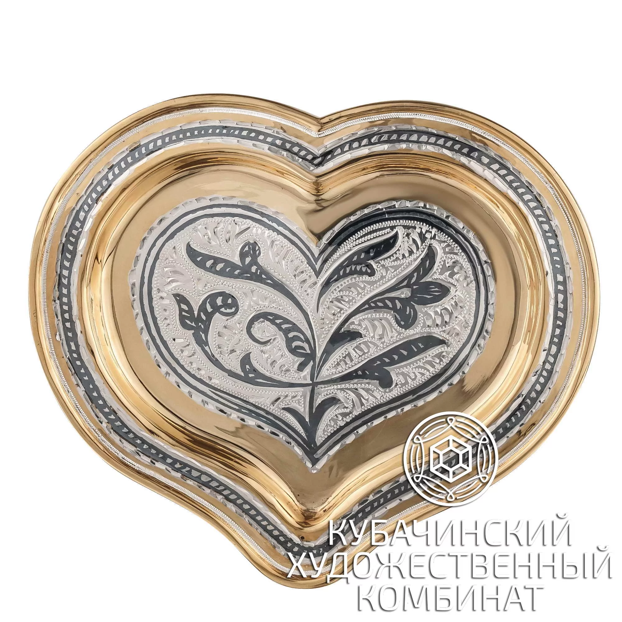 Поднос из серебра