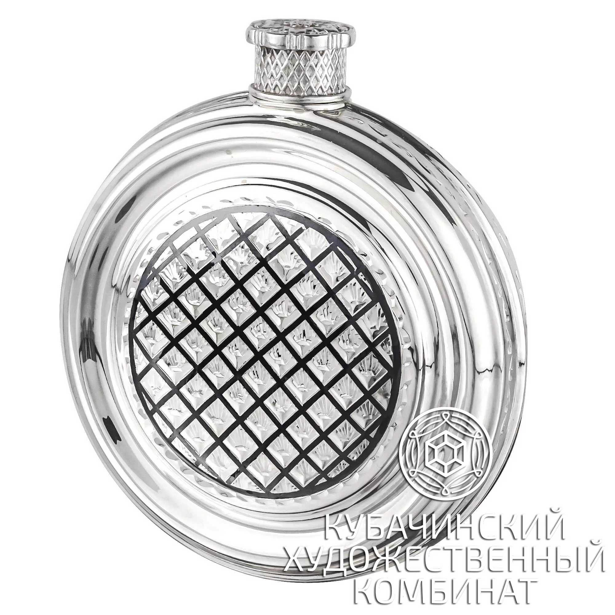 Фляга из серебра на 140 мл