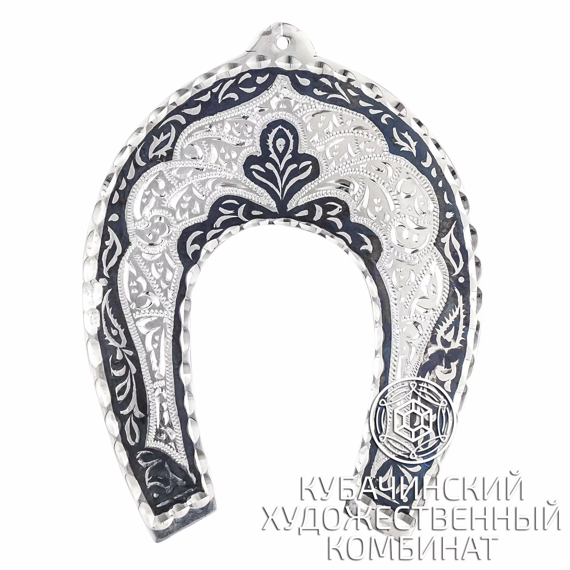 Подкова из серебра