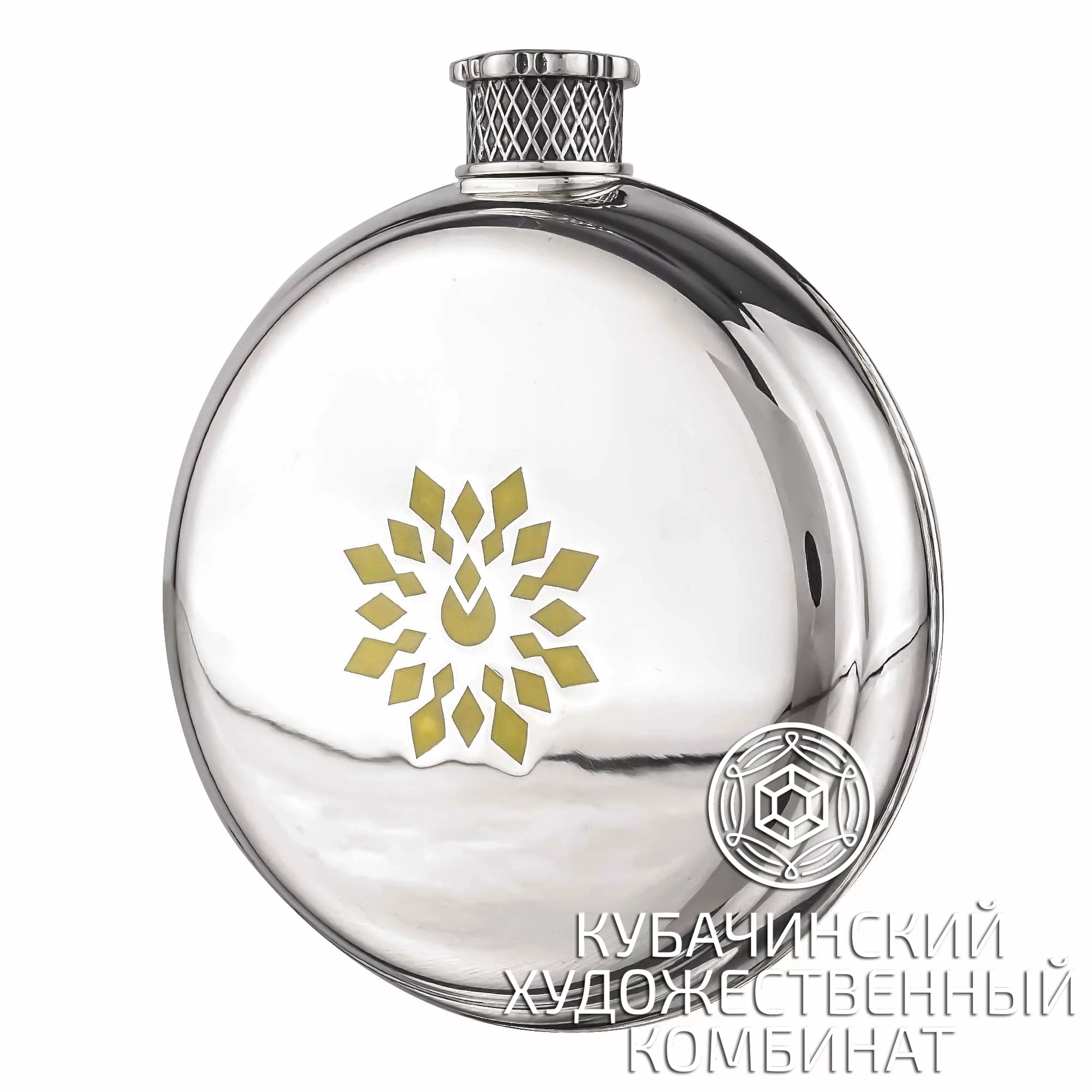 Фляга из серебра на 185 мл