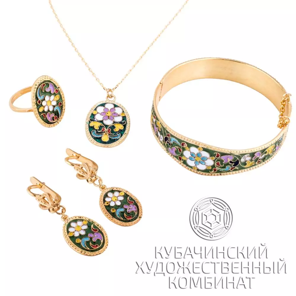 Комплект с эмалью