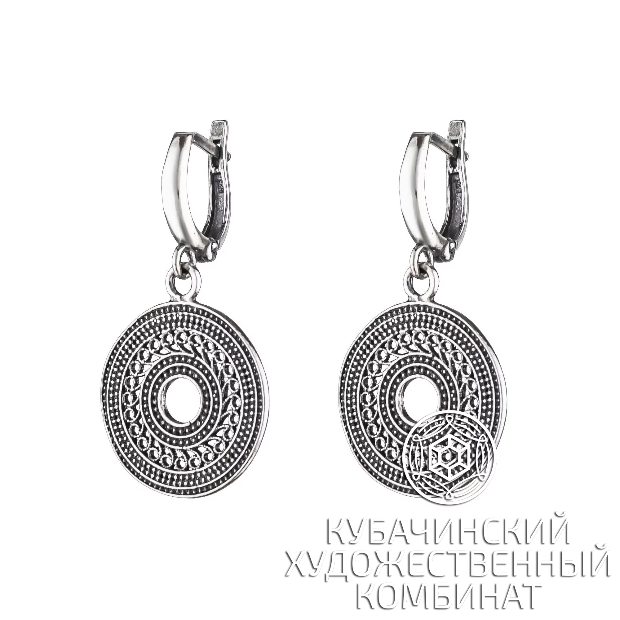 Серьги из серебра 925 пробы