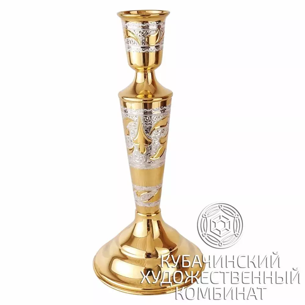 Подсвечник из серебра