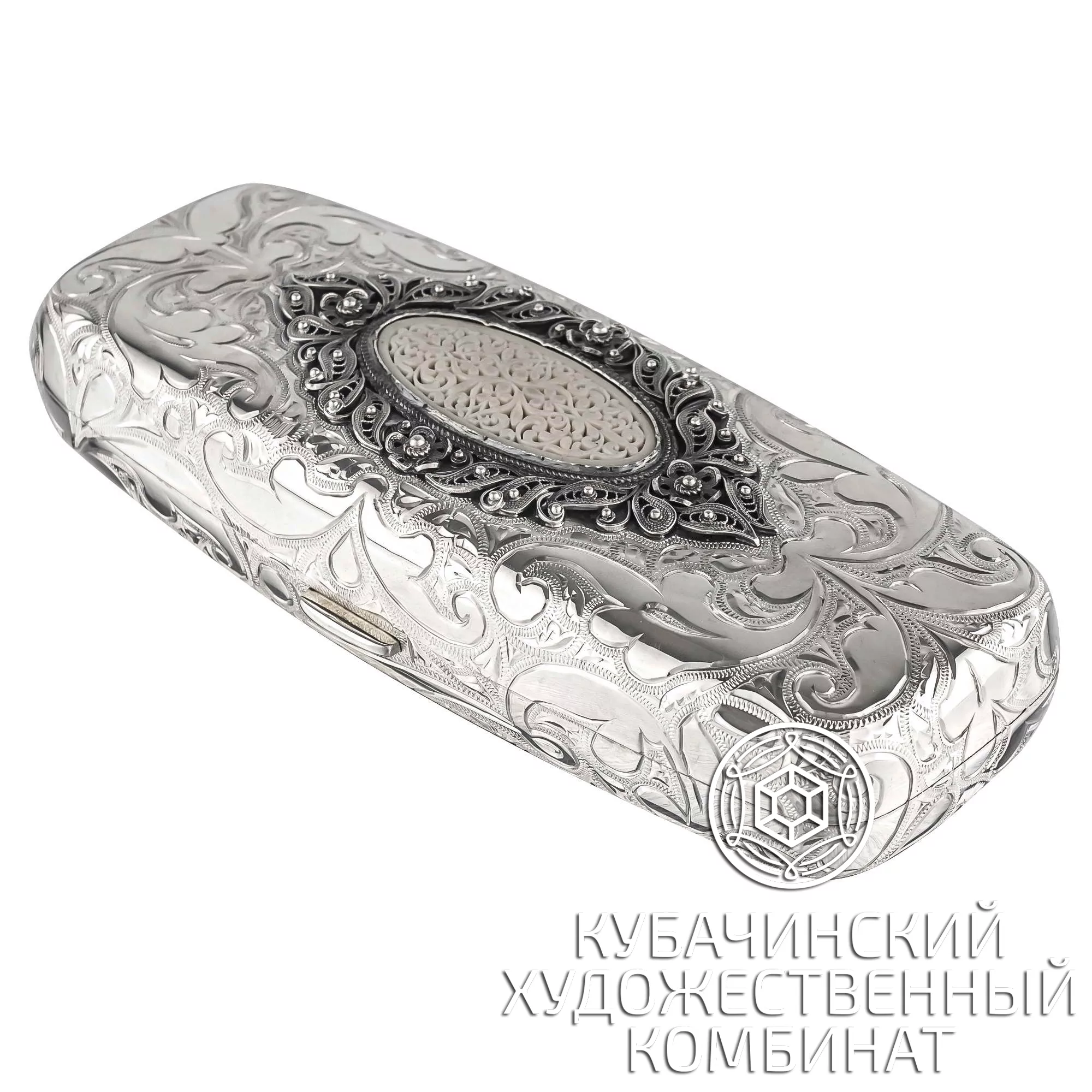 Футляр для очков из серебра