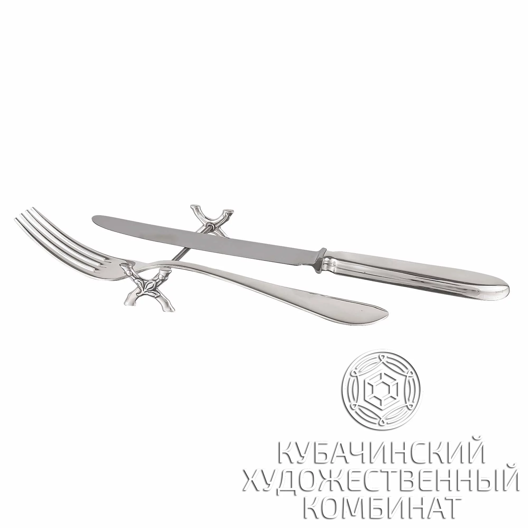 Подставка под столовые приборы из серебра 925 пробы