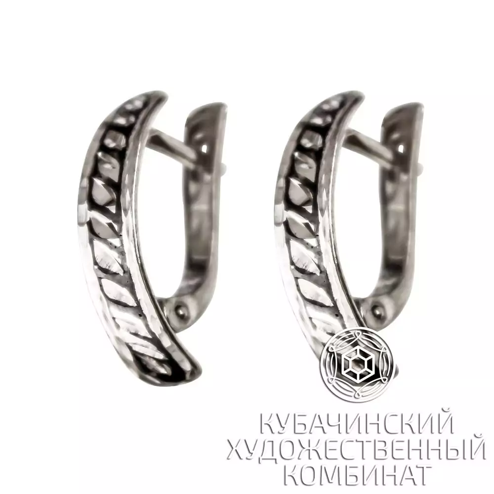Серьги из серебра