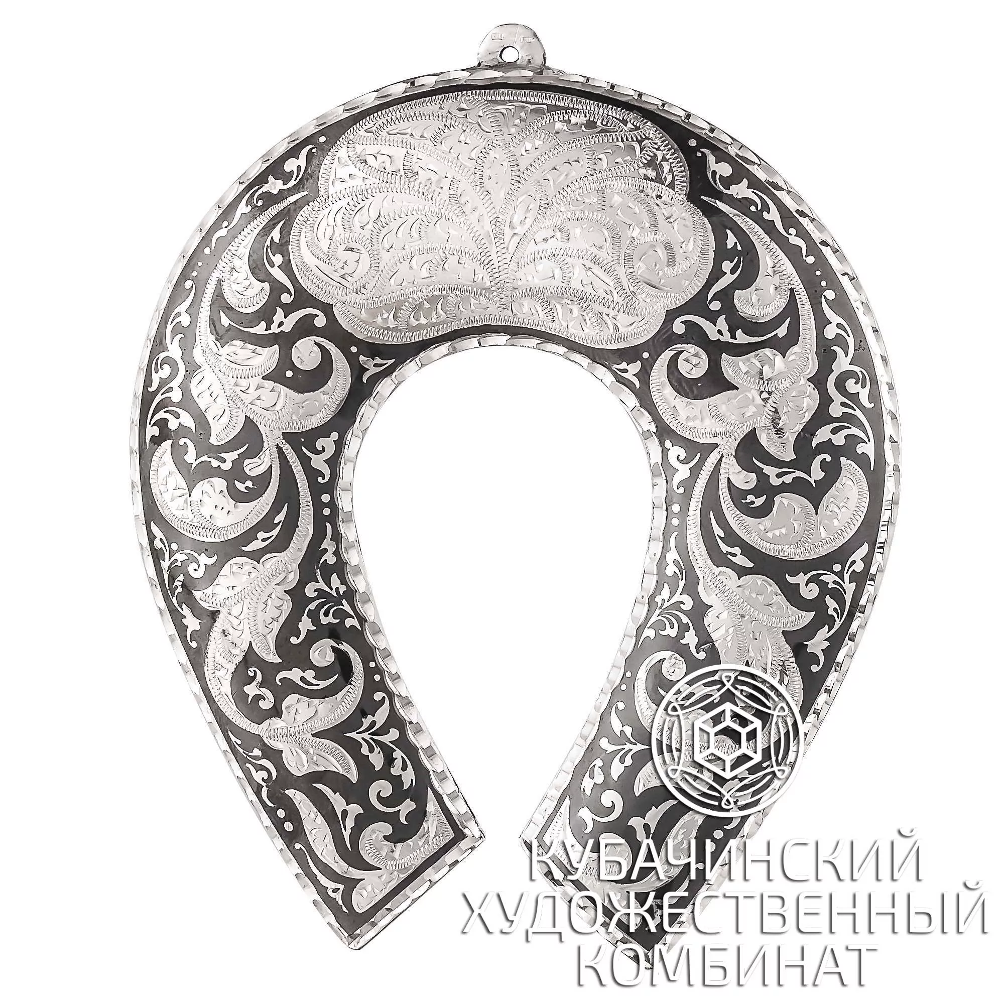 Подкова серебряная