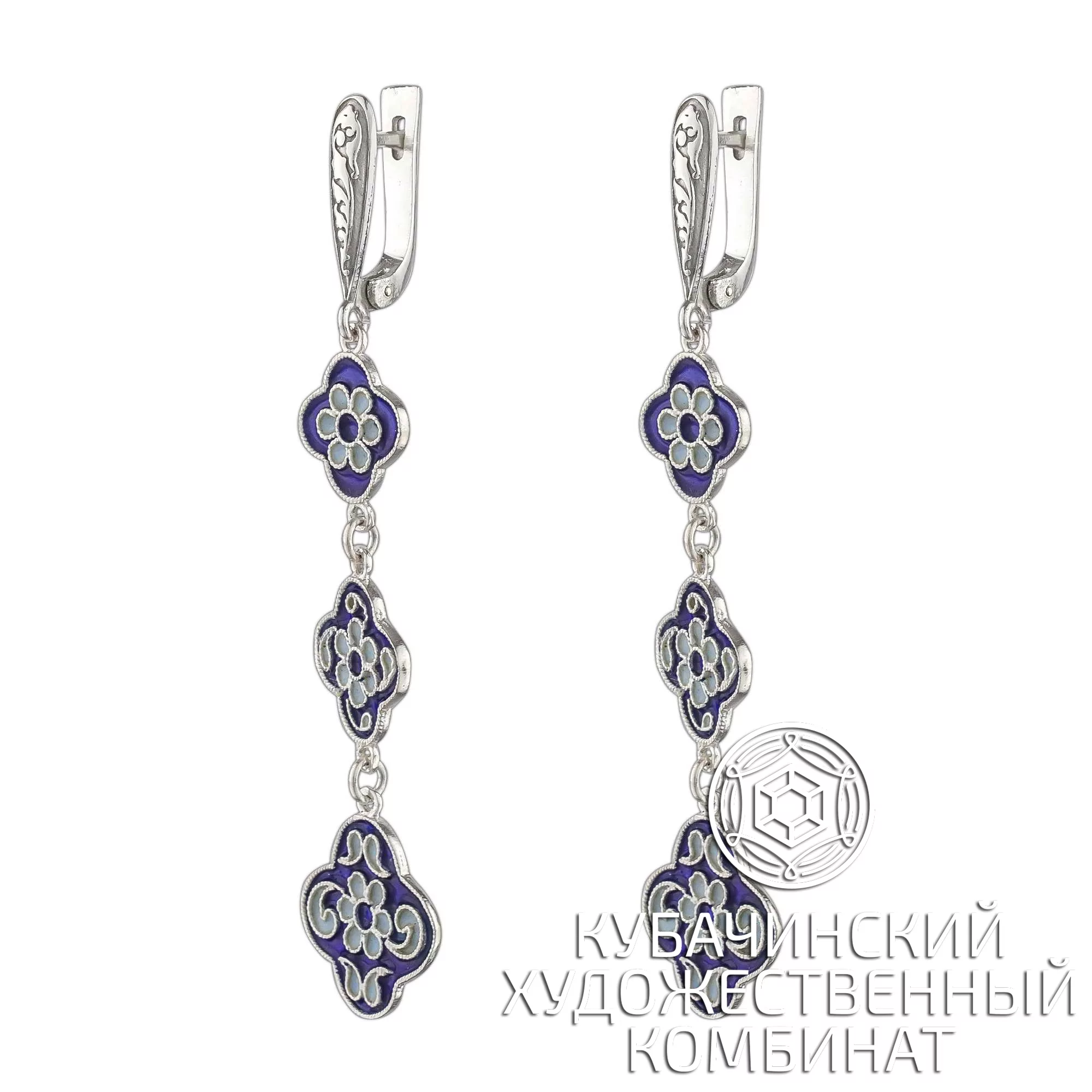Серьги из серебра 925 пробы