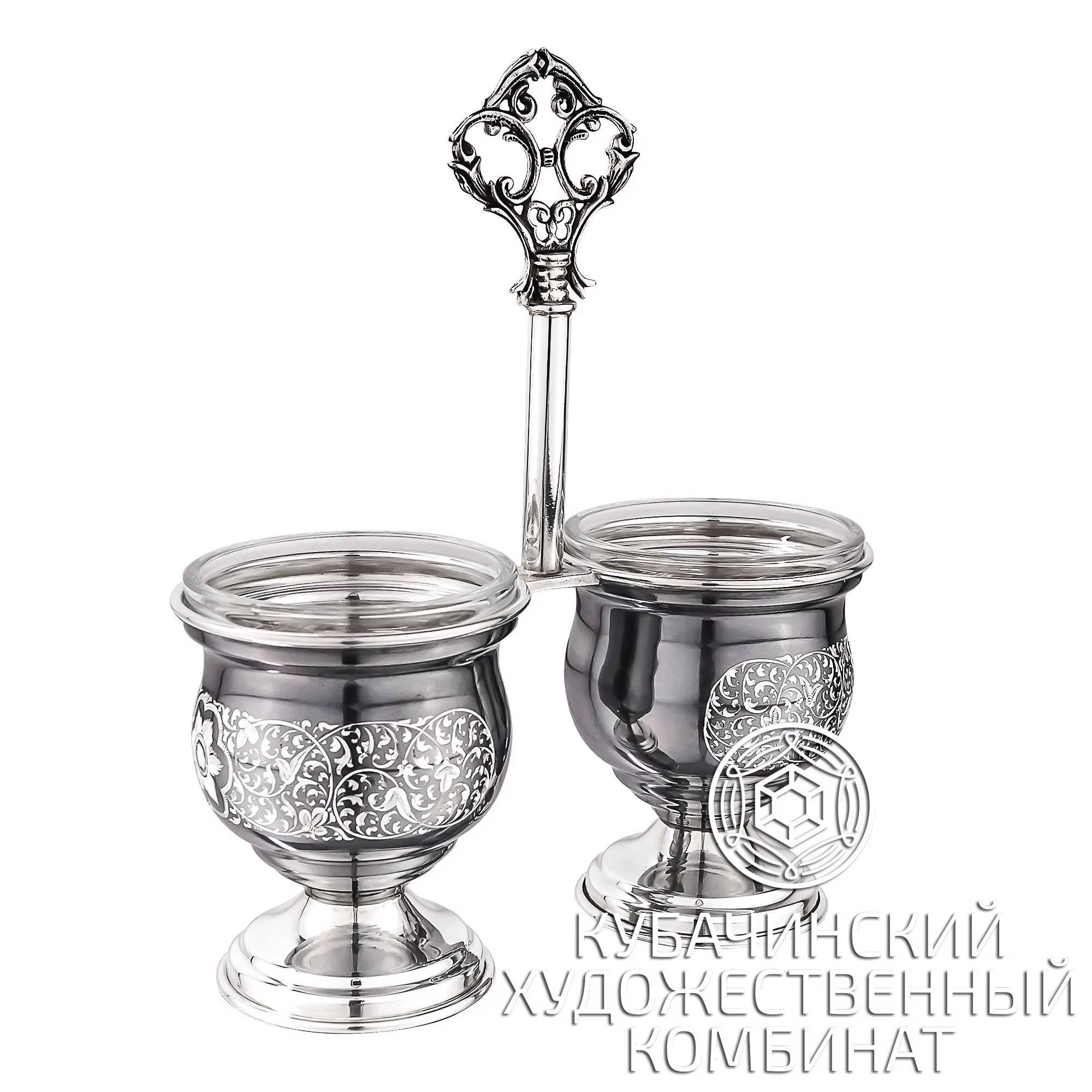 Серебряный набор для специй 925 пробы