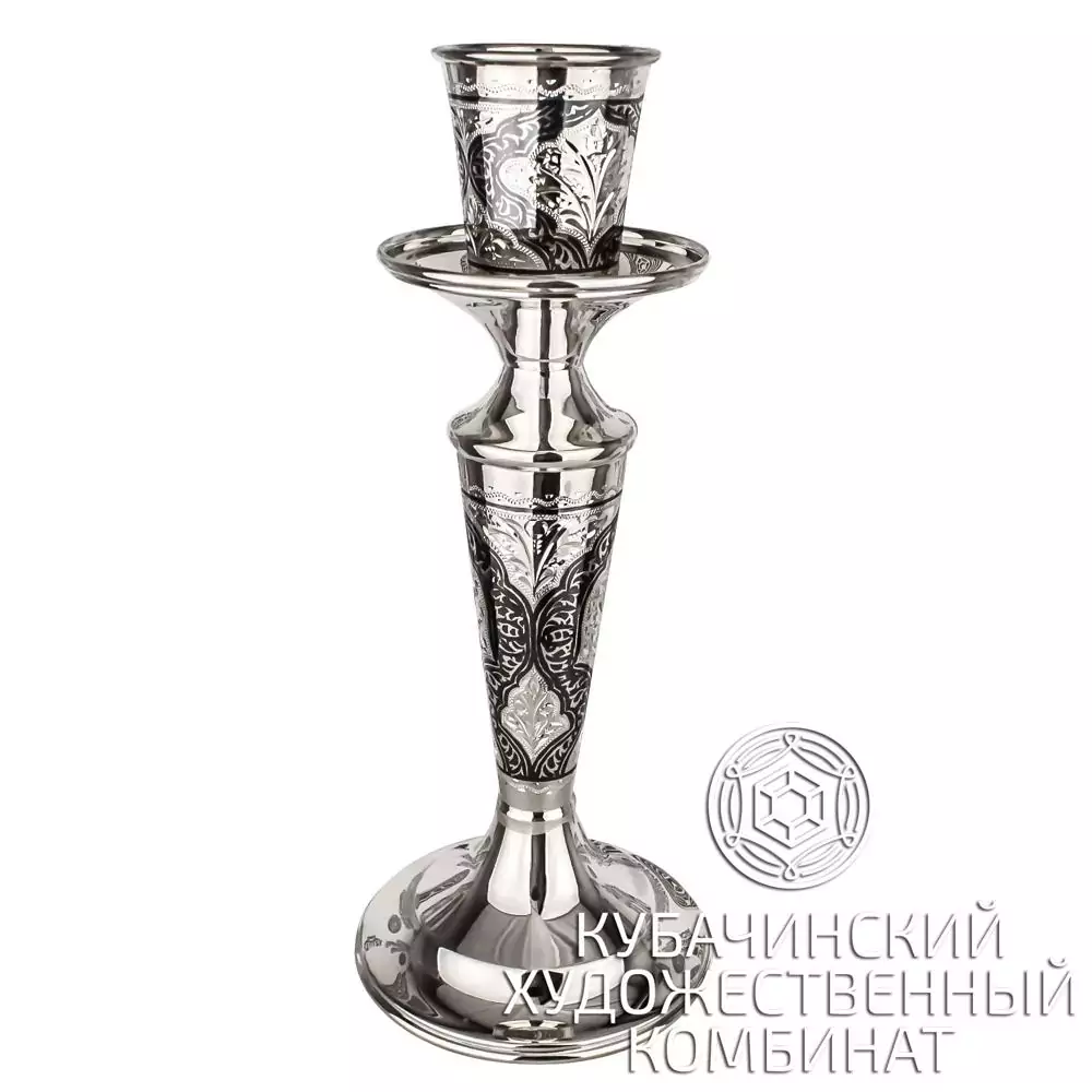 Подсвечник из серебра