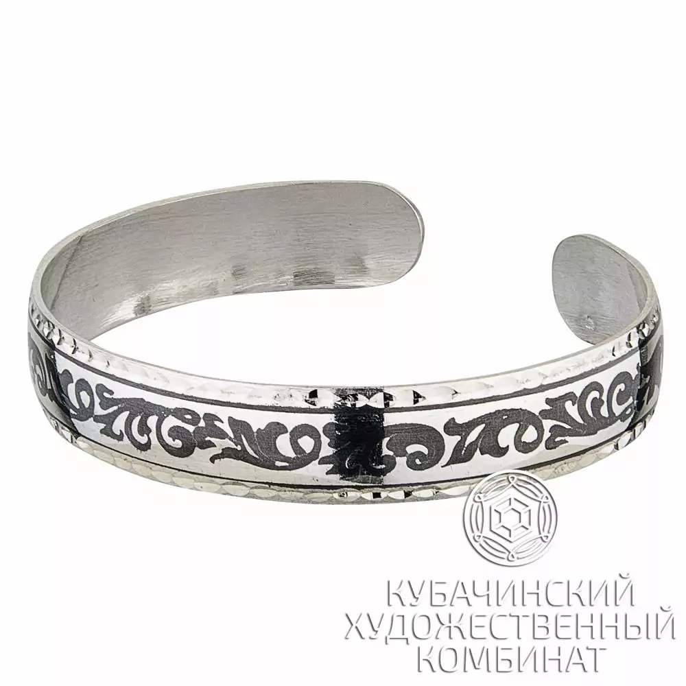 Серебряный браслет «Ландыш»