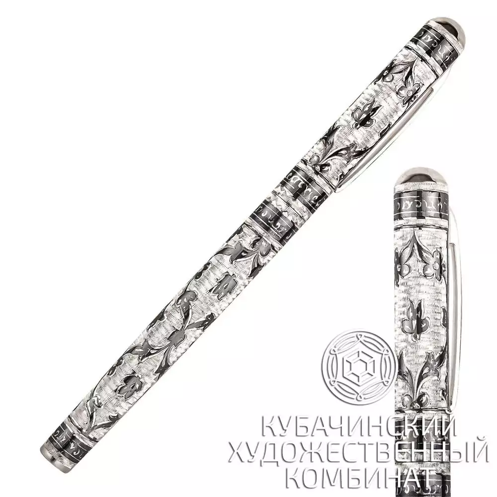 Ручка перо из серебра