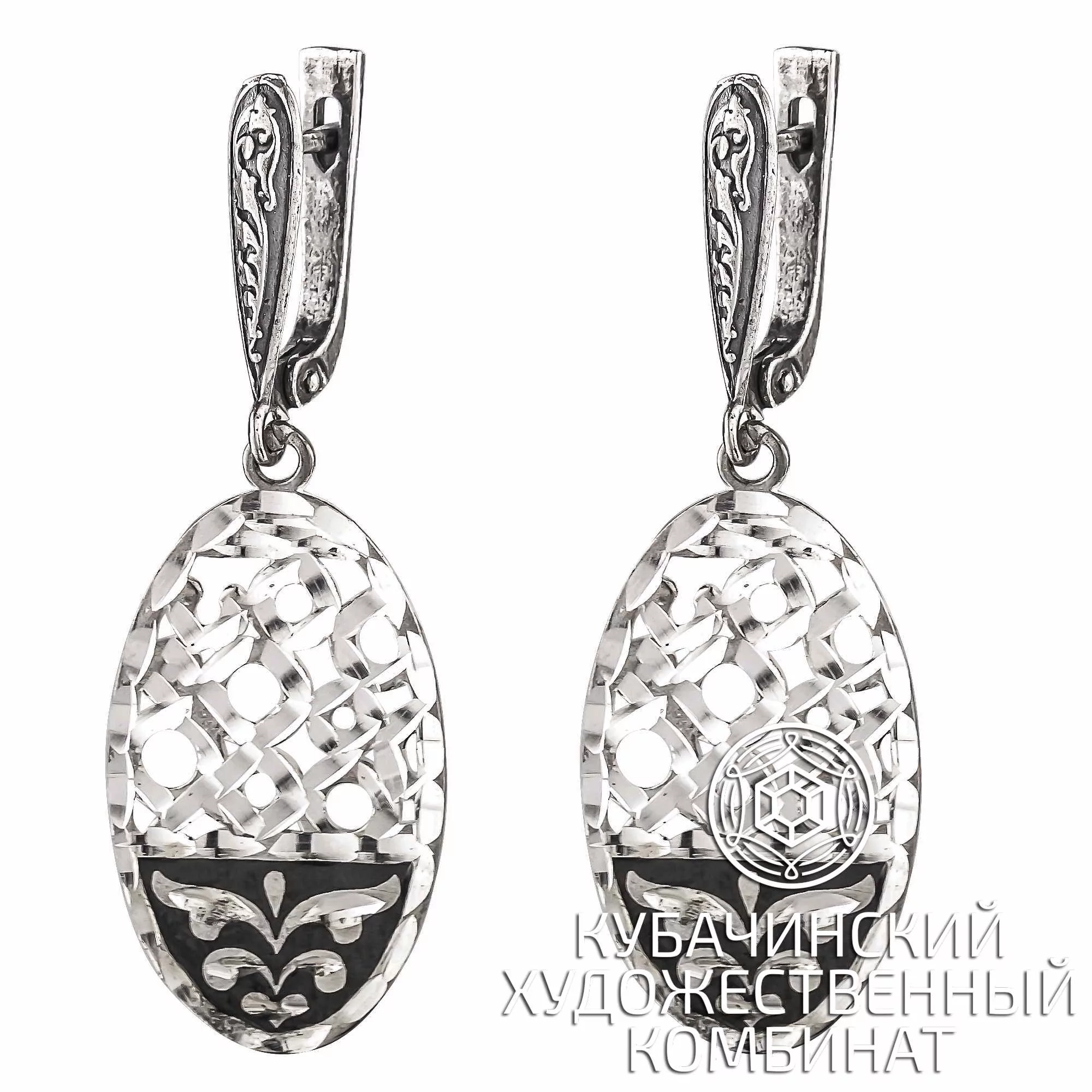 Серьги из серебра 925 пробы