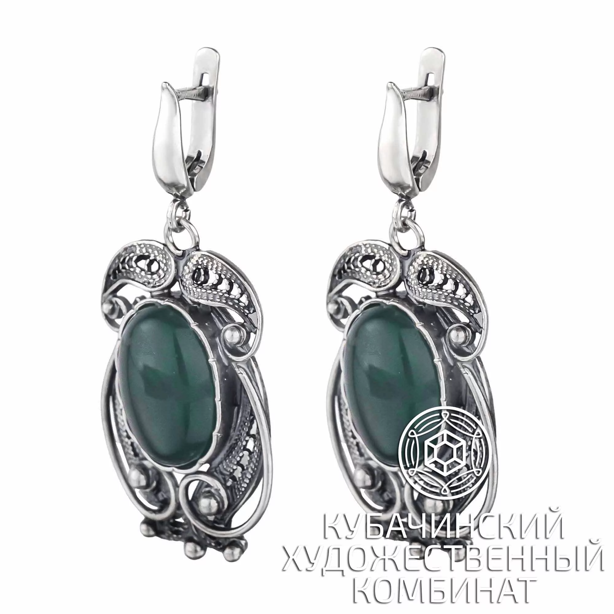 Серьги из серебра 925 пробы