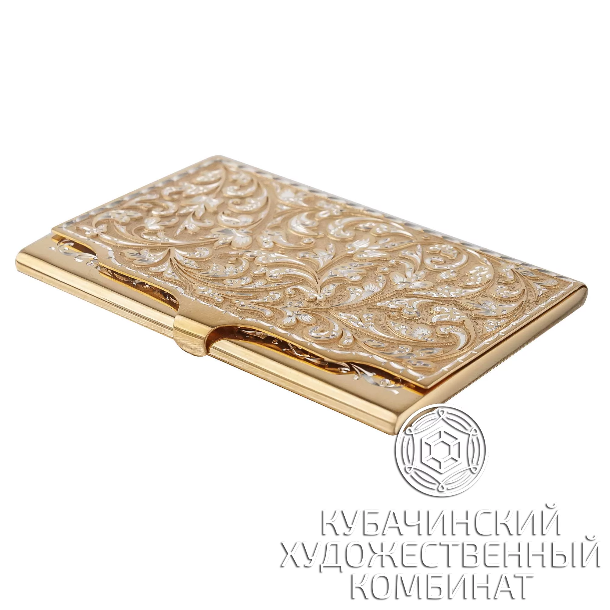Картхолдер серебряный
