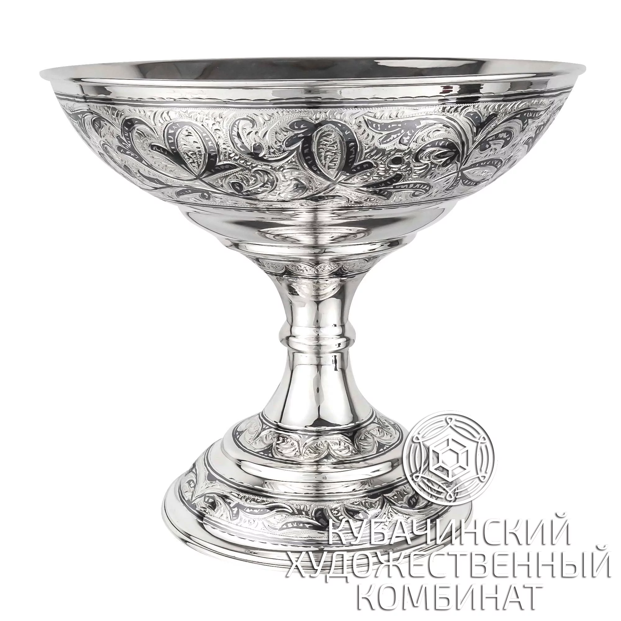 Фруктовница из серебра