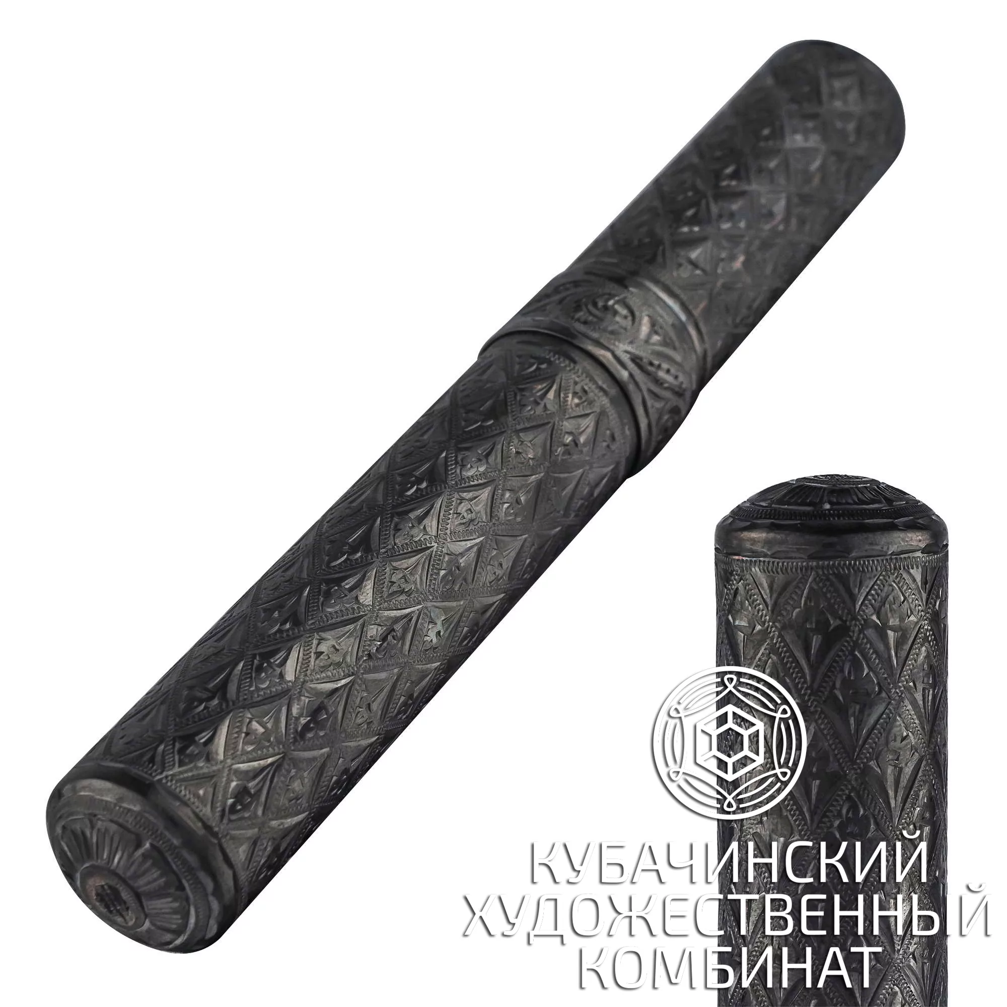 Сигарница из серебра