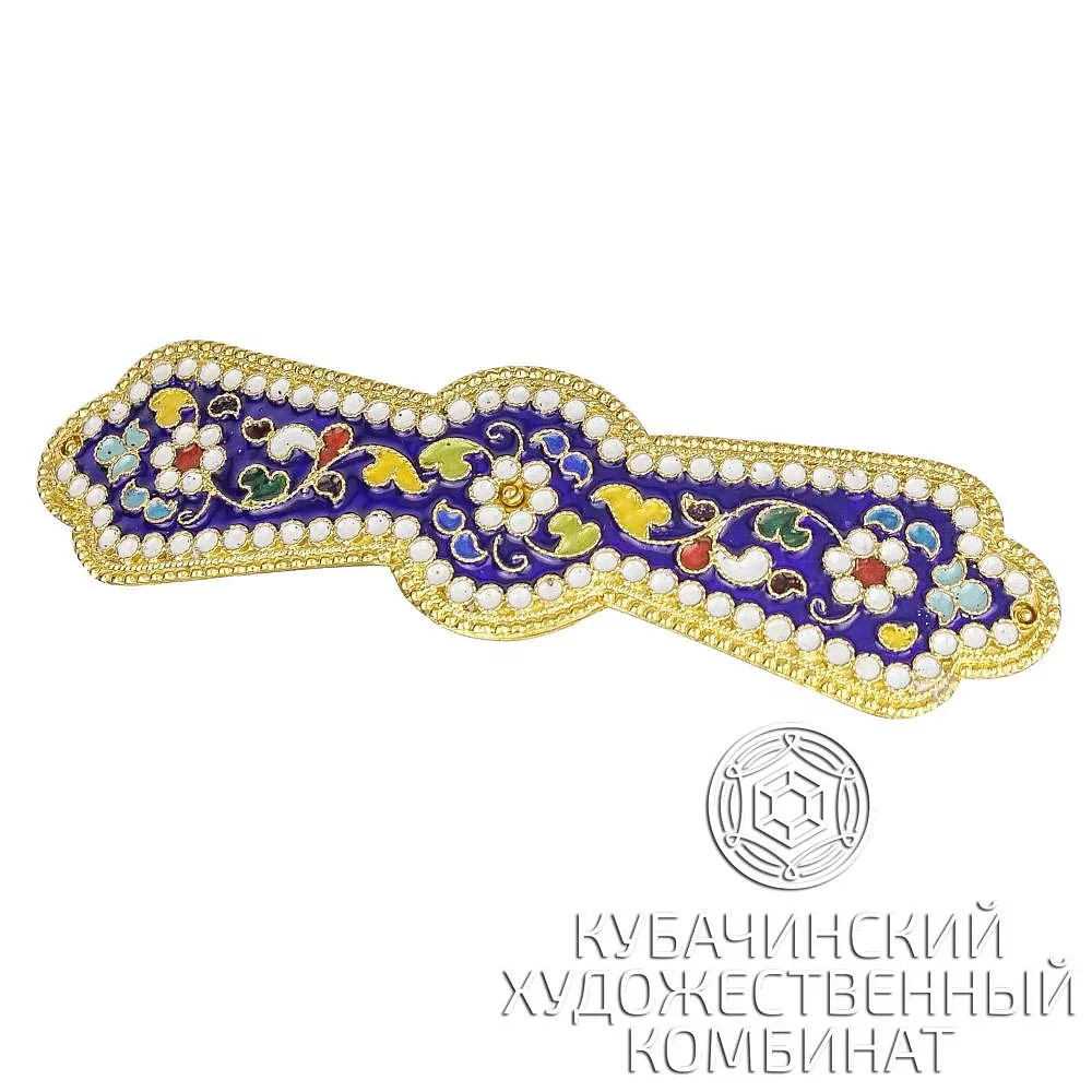 серебряная заколка - изящный аксессуар для волос для волос