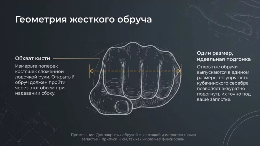 Как определить размер браслета на руку