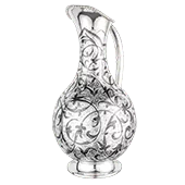 Кувшины из серебра