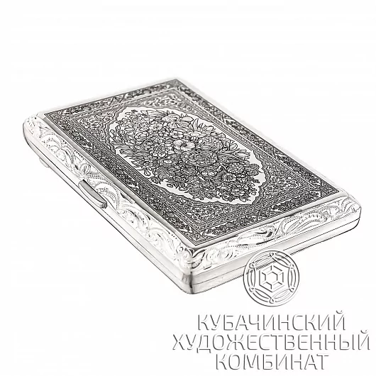 Портсигар из серебра