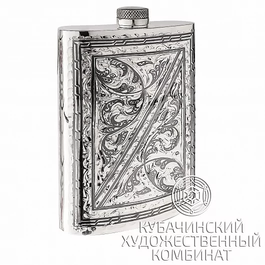 Фляга из серебра на 220 мл