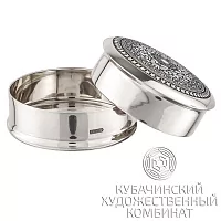 Таблетница из серебра