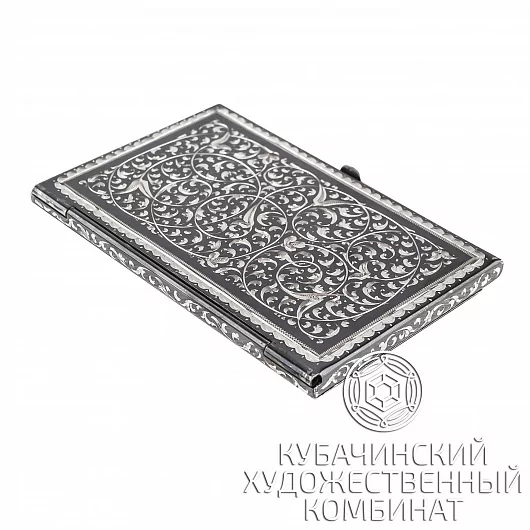 Визитница из серебра 925 пробы