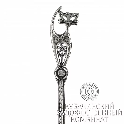 Ложка чайная из серебра 925 пробы