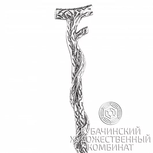 Вилка из серебра 925 пробы