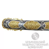 Сабля ручной работы из серебра