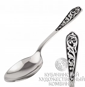 Ложка кофейная из серебра 925 пробы