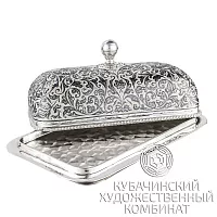 Масленка из серебра